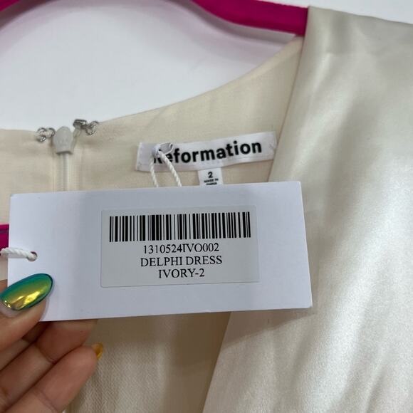 FINAL PRICE Reformation Delphi Silk Dress - Picture 12 of 15